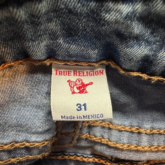 True Religion Women's Big T Stella Low Rise Skinny Jeans Size 31 - Picture 5 of 6
